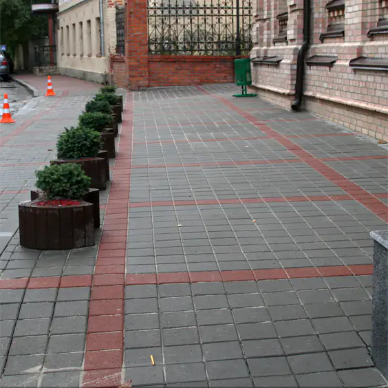 ««Брусчатка» 200х200х80» — в интерьере, фото 1