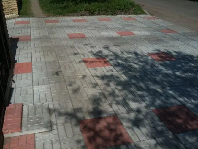 «Тротуарная плитка «12 кирпичей»» — в интерьере, фото 1