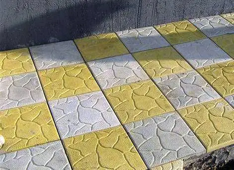 «Тротуарная плитка «Облако» 350x350x35» — в интерьере, фото 1